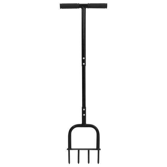 PANGIVO - Outil aérateur de pelouse plastique noir 95 x 27 cm - PANGIVO - Image 2
