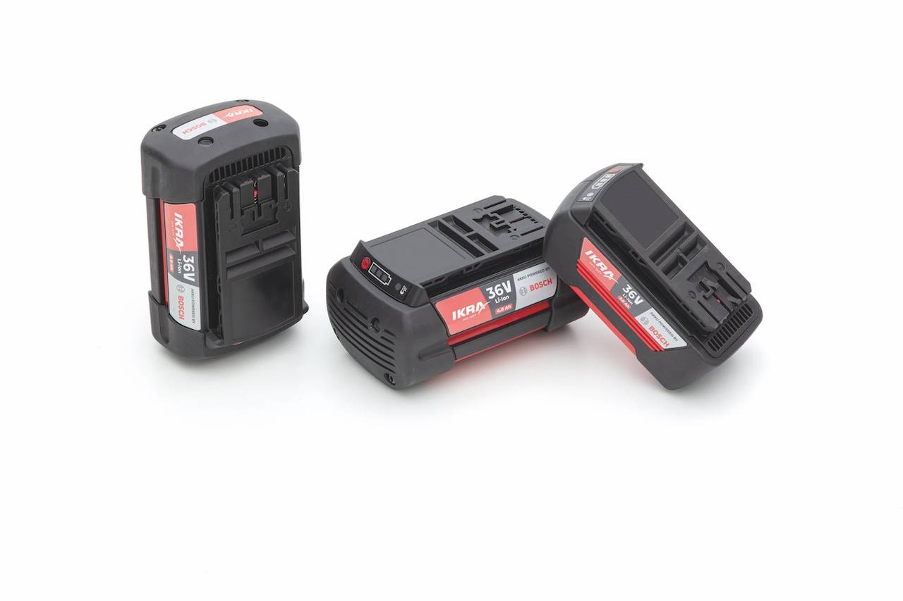 Ikra - Batterie Ikra-BOSCH - 36V 4Ah 144Wh - Li-Ion type LI 28 - compatible avec tous les appareils sans fil 36V Bosch - Made in Europe - Ikra - Image 1