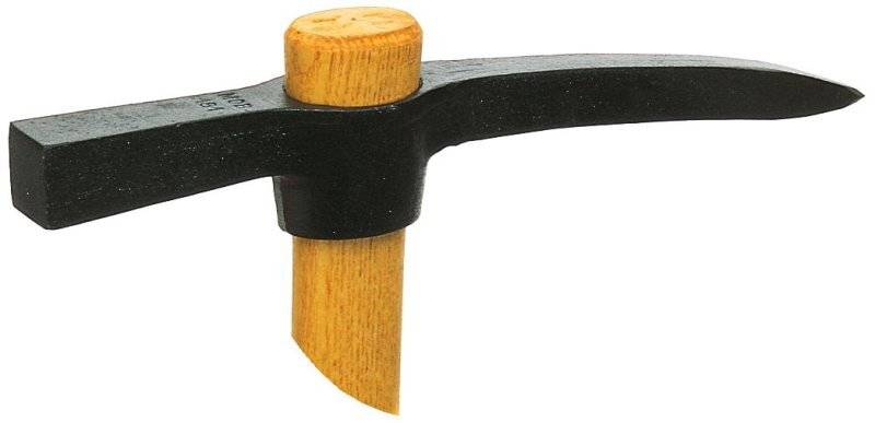 Martelette tête et pic 0,7 kg manche frêne pefc - MOB - Image 1
