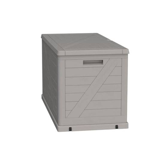 Coffre de rangement 420L 120x57x63 cm Effet bois Résine TOOMAX - Imagen 1