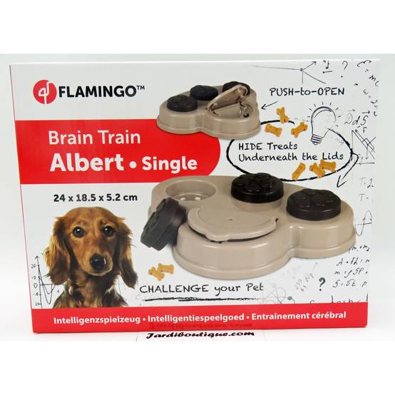 Flamingo - Flamingo - jeux cache friandise ALBERT BRAIN TRAIN 1. 24 x 18.5 x 5.2 cm pour chien - Imagen 6