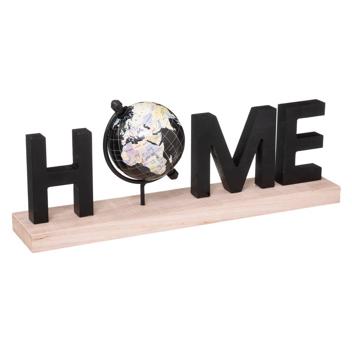 Atmosphera - Mot à poser Marius H.13,5cm bois - Atmosphera Créateur d'intérieur - Imagen 1