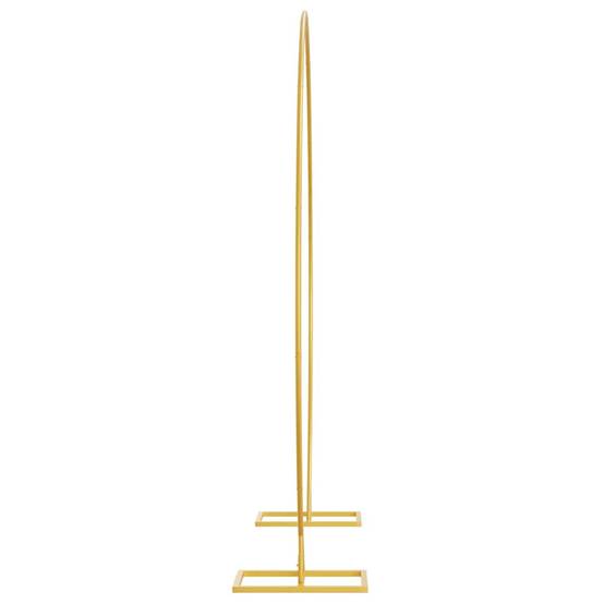 Arche de mariage en acier pour cérémonie jardin design moderne arrondi Doré 220cm - ComfortXL Outdoor Living - Image 6