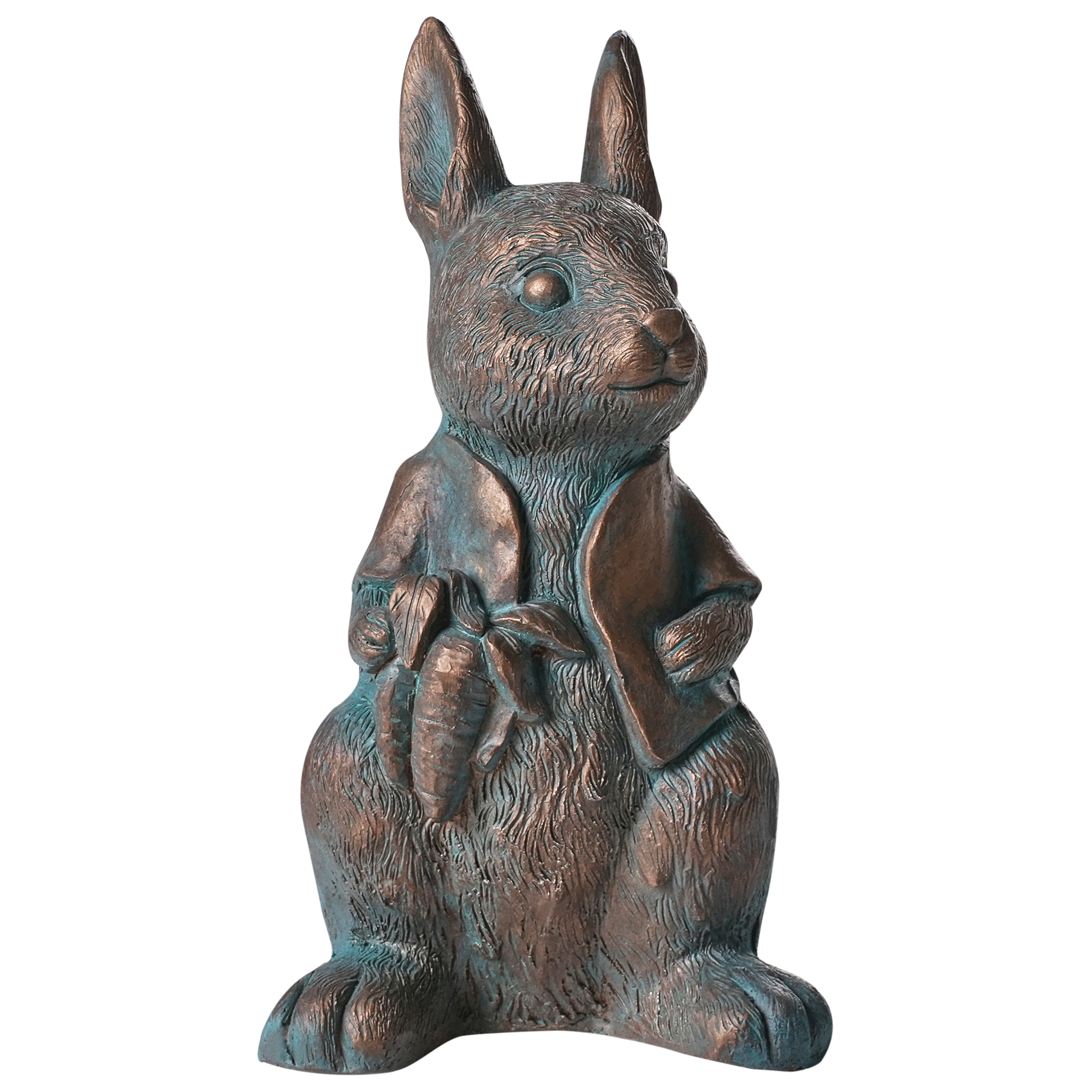 Statue de jardin Oxyde de magnésium Marron TONDON - Beliani - Image 1