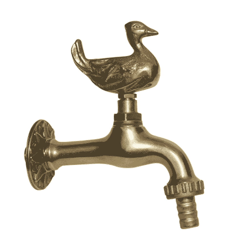 Robinet canard en laiton