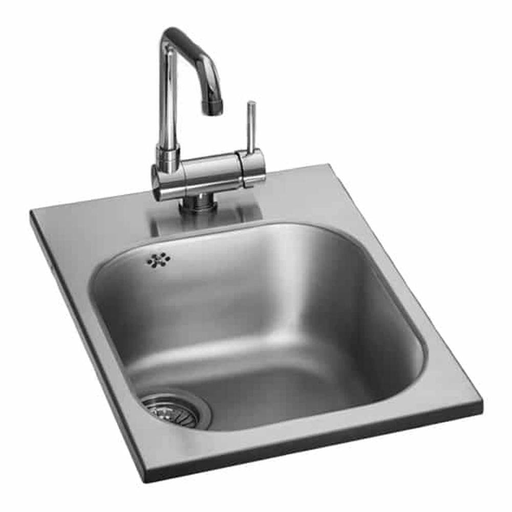 Plancha Planet - Evier encastrable inox Oasi L56 x l40 x P15 cm + Couvercle - Planet - Imagen 2