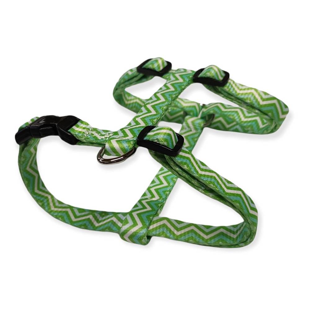 Harnais S PUPPY PIXIE vert 13 mm. 27 à 42 cm pour chiots - Imagen 1