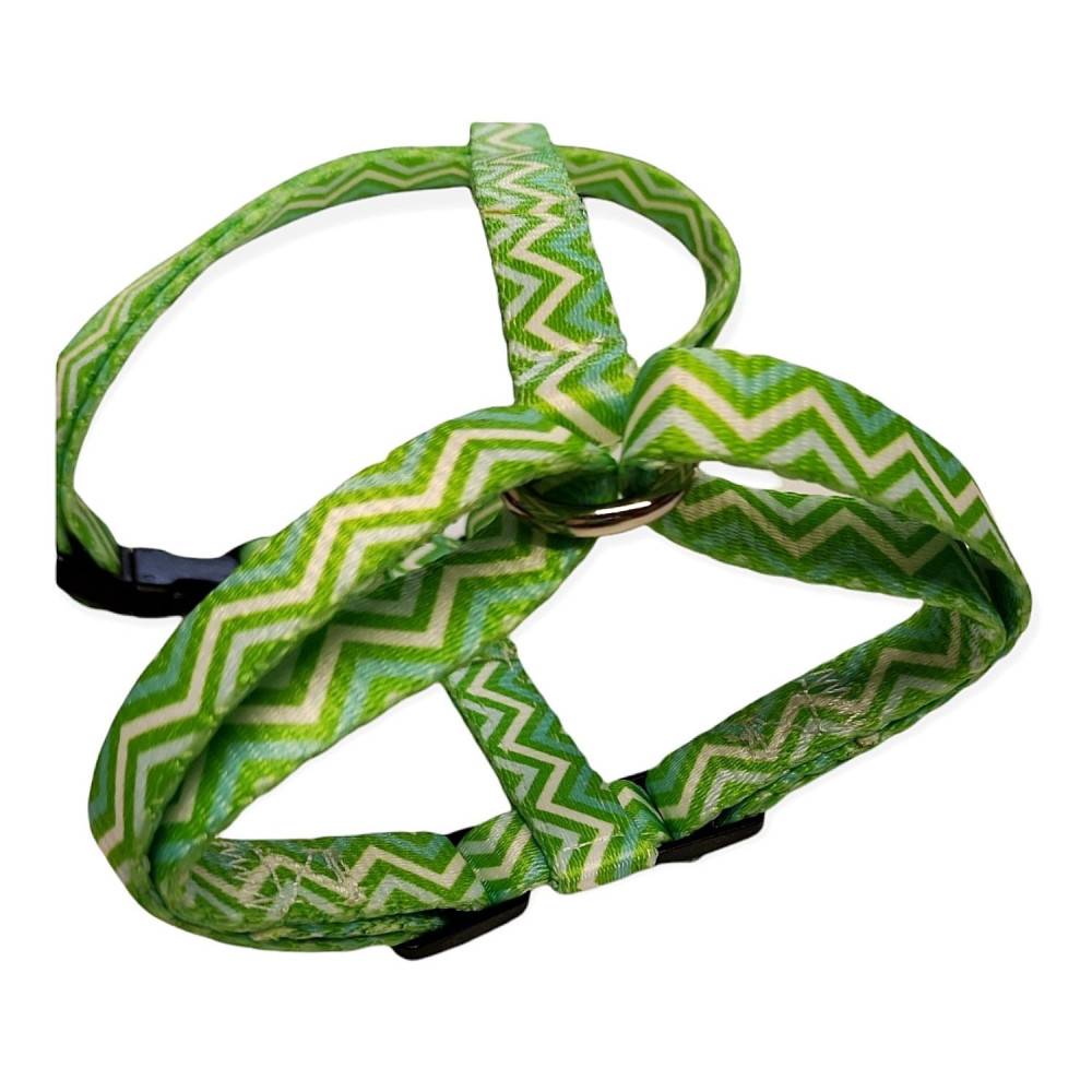 Harnais S PUPPY PIXIE vert 13 mm. 27 à 42 cm pour chiots - Imagen 3