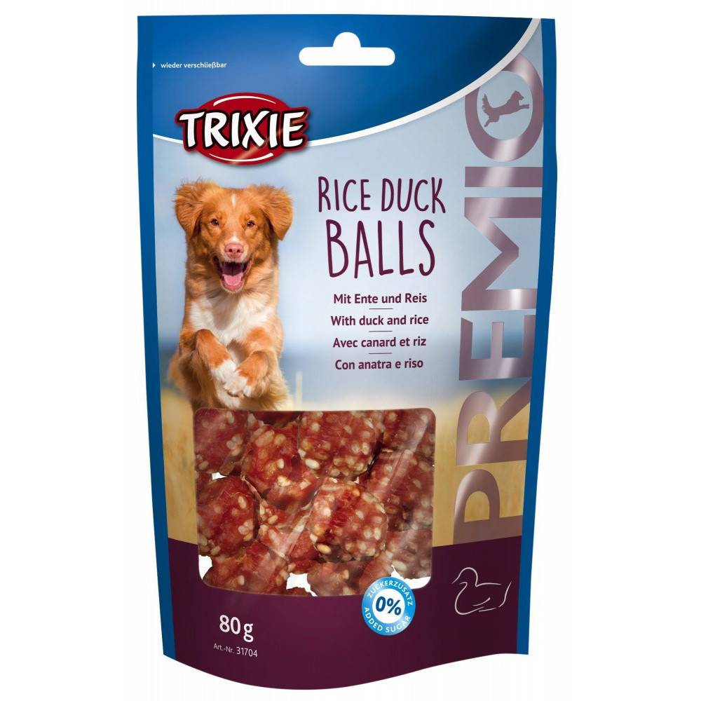 Trixie - Friandise au canard et au riz pour chien 80 g - Imagen 1
