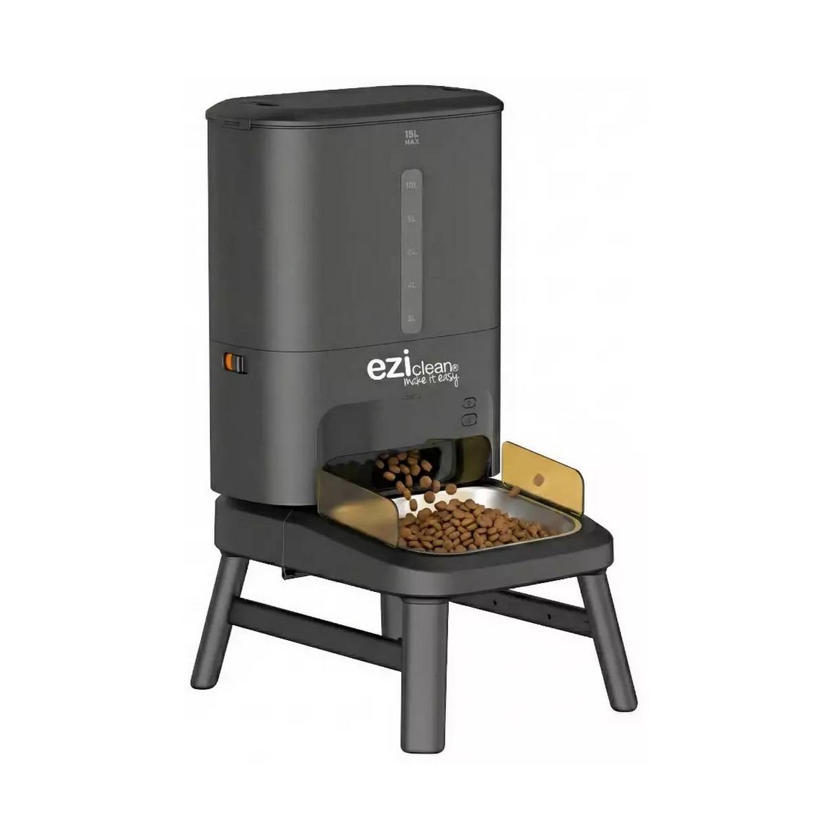 Distributeur de croquettes 5w noir NUTRIBOTDOGGYX E.ziclean - Image 1