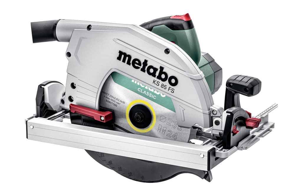 Metabo - Scie circulaire KS 85 FS - 2000W - Profondeur de coupe 85 mm - Coffret standard thermoformé