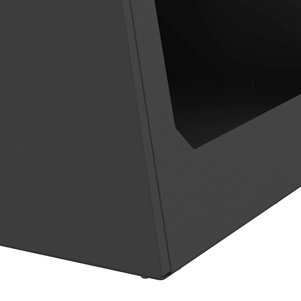 ComfortXL - Brasero pyramide foyer de jardin en acier design moderne 51 cm Noir – ComfortXL Outdoor Living - Image 6