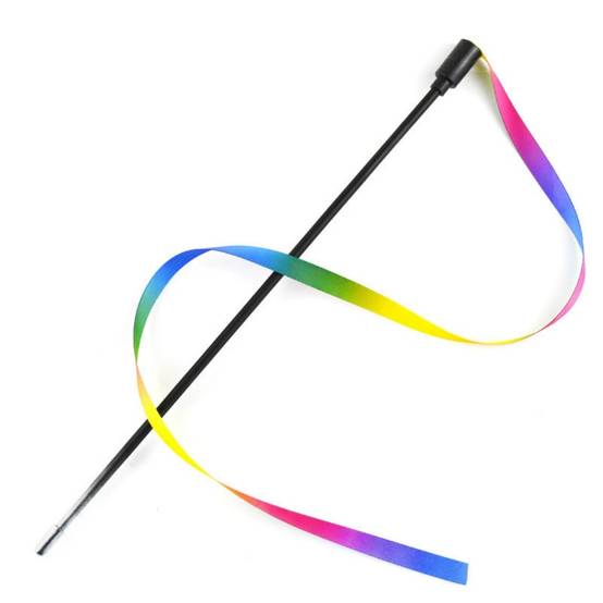 IntiMeg - Bâton de jeu pour chat arc-en-ciel IntiMeg - Image 1