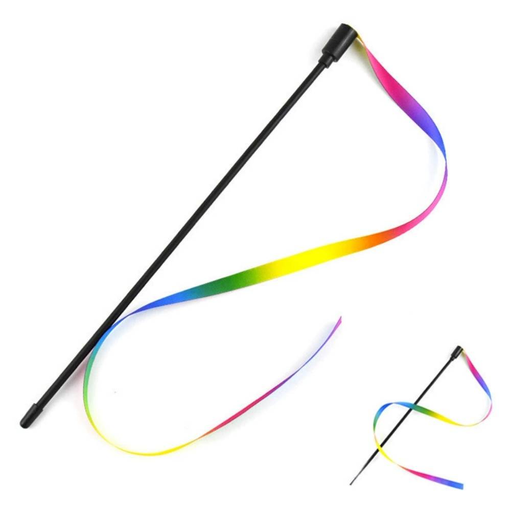 IntiMeg - Bâton de jeu pour chat arc-en-ciel IntiMeg - Image 2