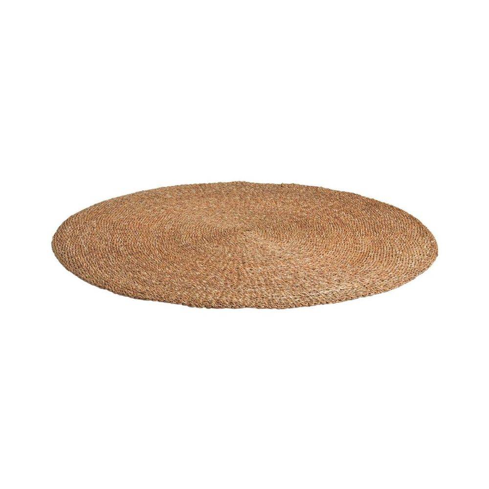 Aubry Gaspard - Tapis rond en jonc de mer naturel Siz Diamètre 150cm - Imagen 3