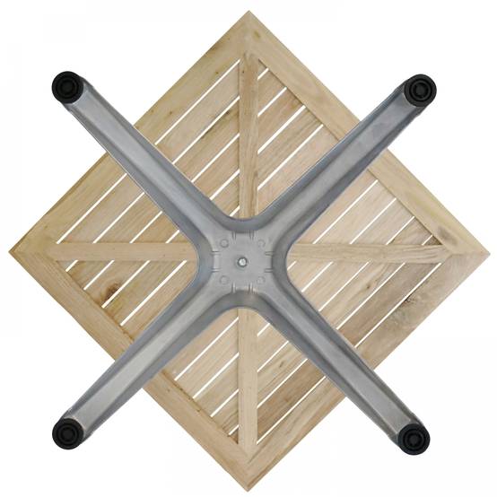 Oviala - Pied en aluminium pour table Chelsea - Oviala - Imagen 5