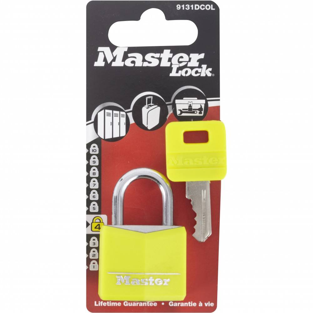 Master Lock - Cadenas à clé MASTER LOCK aluminium, l.30 mm - Image 5