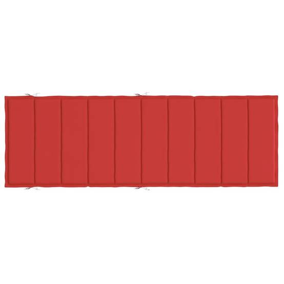 PANGIVO - Coussin de chaise longue tissu oxford rouge 186 x 58 x 4 cm - PANGIVO - Image 5
