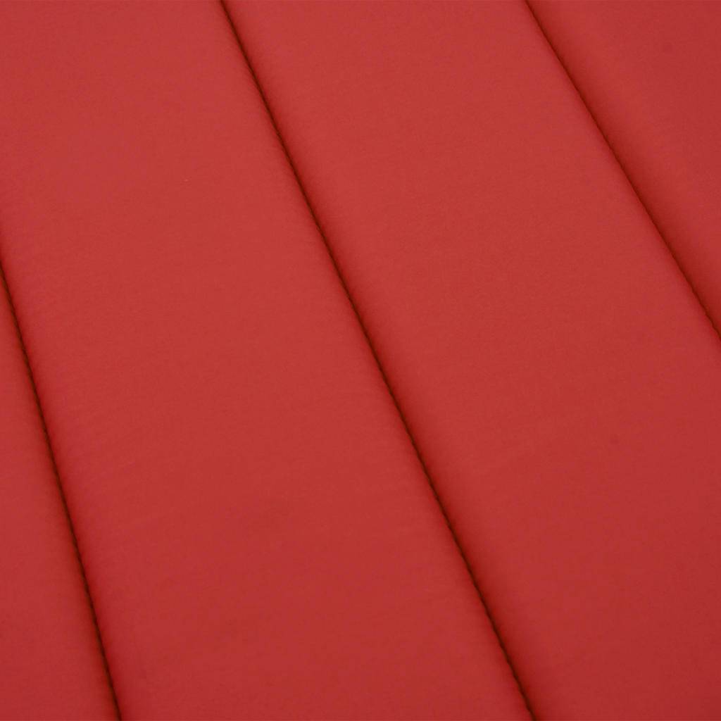 PANGIVO - Coussin de chaise longue tissu oxford rouge 186 x 58 x 4 cm - PANGIVO - Image 6