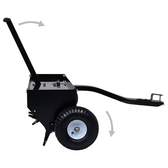 PANGIVO - Aérateur de pelouse acier noir 102 cm - PANGIVO - Image 4