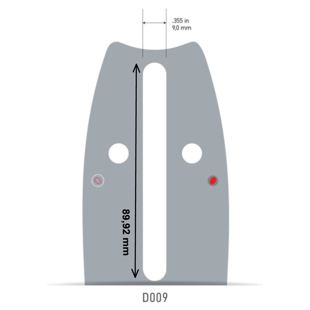 Oregon - Guide chaîne 50 cm, pas 3/8", jauge 1,5mm, 72 maillons Versacut&trade; - OREGON 208VXLHD009 - Image 2