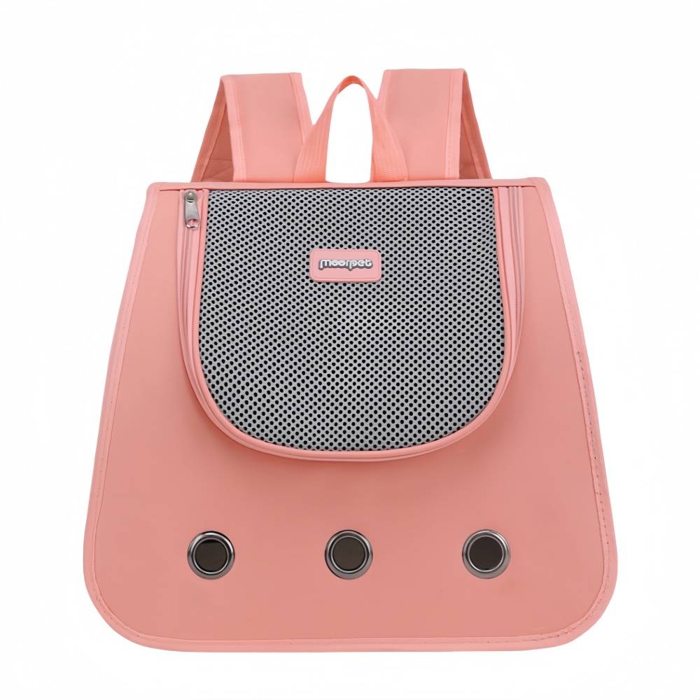 IntiMeg - Sac à dos pliable pour chat ROSE IntiMeg