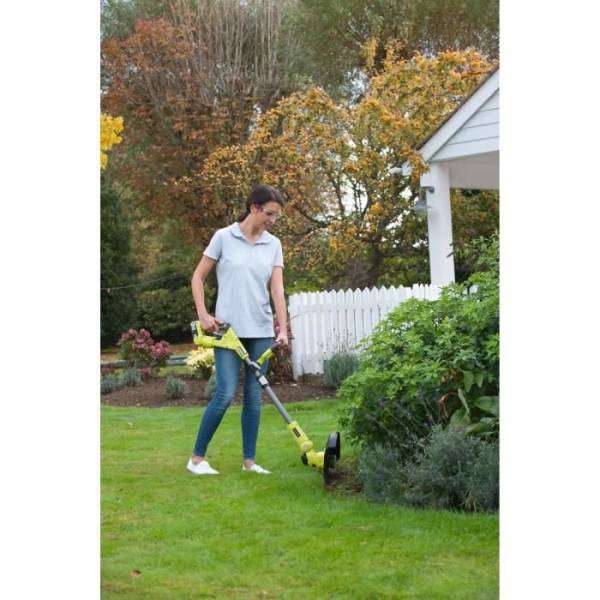 Ryobi - RYOBI - Coupe-bordures / dresse-bordures 18V ONE+ HYBRIDE - Ø coupe 25-30 cm - 1 batterie 18V 2,5 Ah et 1 chargeur - RLT1831H25 - Image 4