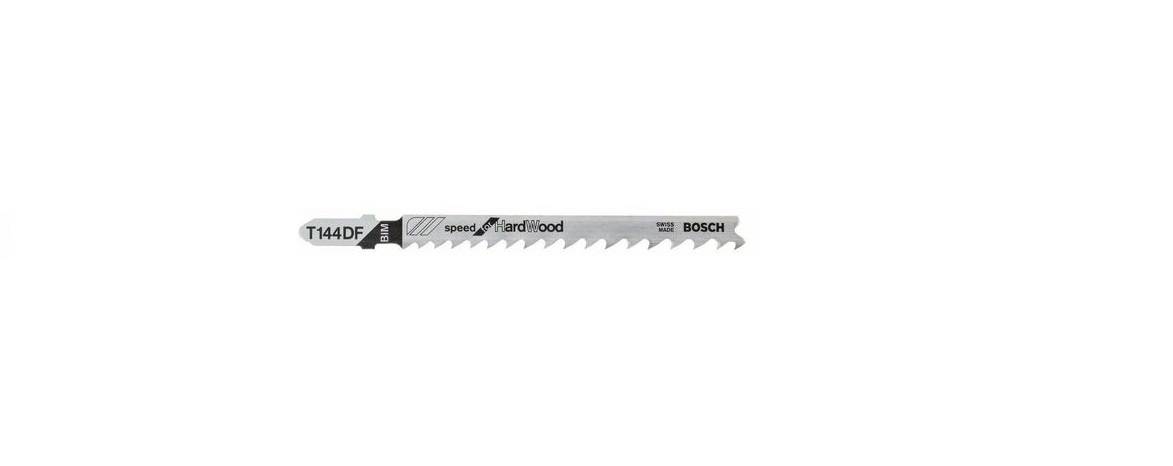 Bosch - 5 lames de scie sauteuse T 144 DF Speed for Hard Wood - BOSCH - 2608634567 - Imagen 2