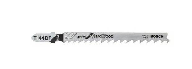 Bosch - 5 lames de scie sauteuse T 144 DF Speed for Hard Wood - BOSCH - 2608634567 - Imagen 3