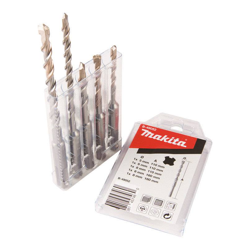 Makita - Coffret de 5 Forets 2 taillants V-Plus B-49052 MAKITA à emmanchement SDS-Plus Makita - Imagen 1