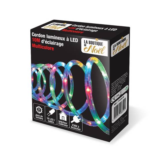Cordon lumineux électrique 10 mètres Multicolore - Image 1
