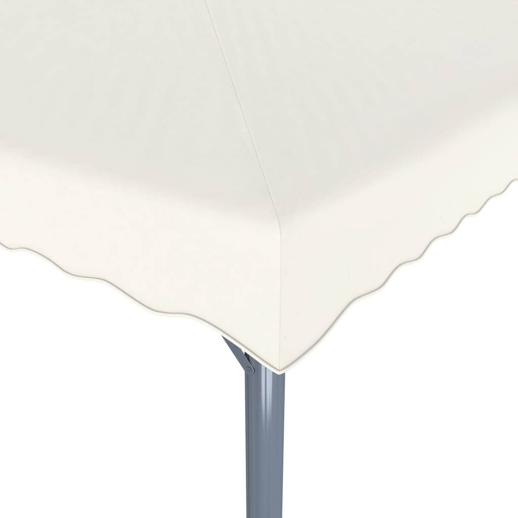 Tonnelle aluminium crème 400 x 300 x 270 cm - PANGIVO - Image 4