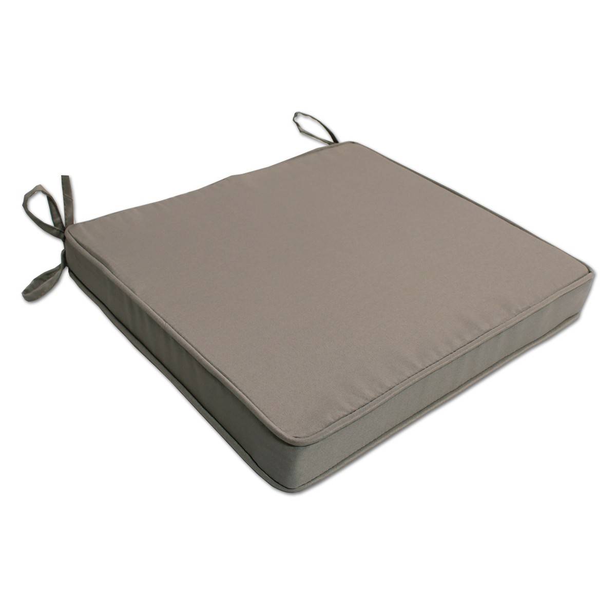 Teck'Attitude - Coussin taupe pour chaises et fauteuils pliants - TECK'Attitude - Imagen 1