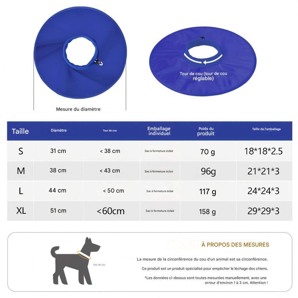 IntiMeg - Collerette de protection pour chien et chat M IntiMeg - Image 6