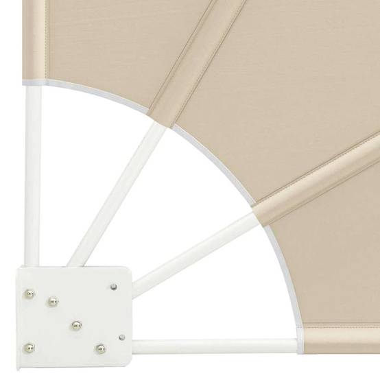 Écran de confidentialité pour balcon Polyester Beige 140 x 140 cm - PANGIVO - Image 7