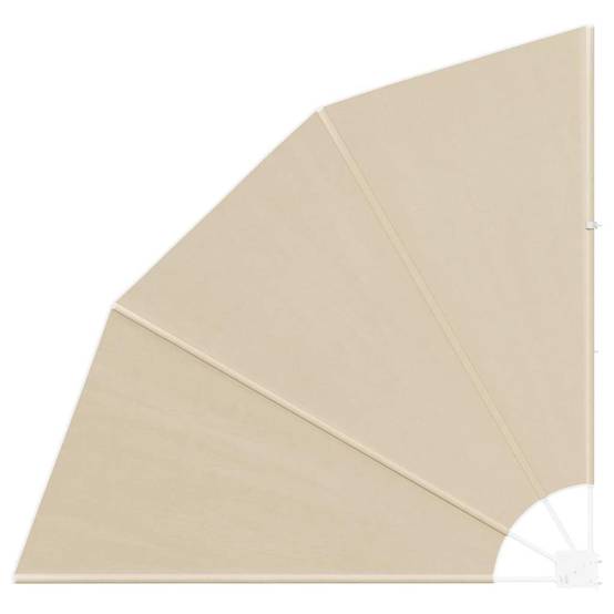 Écran de confidentialité pour balcon Polyester Beige 140 x 140 cm - PANGIVO - Image 2