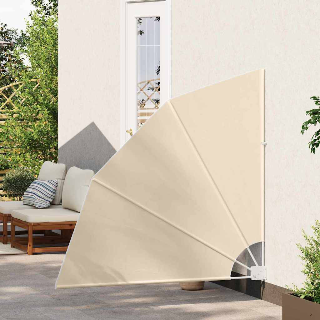 Écran de confidentialité pour balcon Polyester Beige 140 x 140 cm - PANGIVO - Image 3