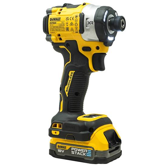 Visseuse à chocs 3 Vitesses 18V 282Nm XR - DEWALT - avec 2 batteries 18V 1.7Ah - chargeur - TSTAK - DCF860E2T-QW - Image 5