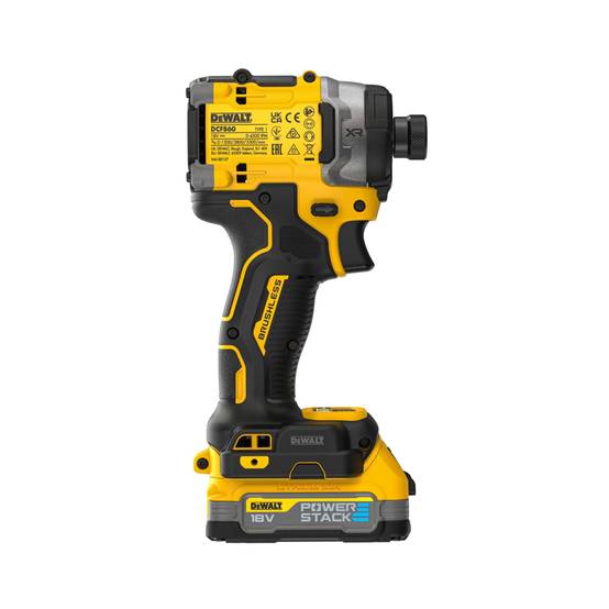 Visseuse à chocs 3 Vitesses 18V 282Nm XR - DEWALT - avec 2 batteries 18V 1.7Ah - chargeur - TSTAK - DCF860E2T-QW - Image 6