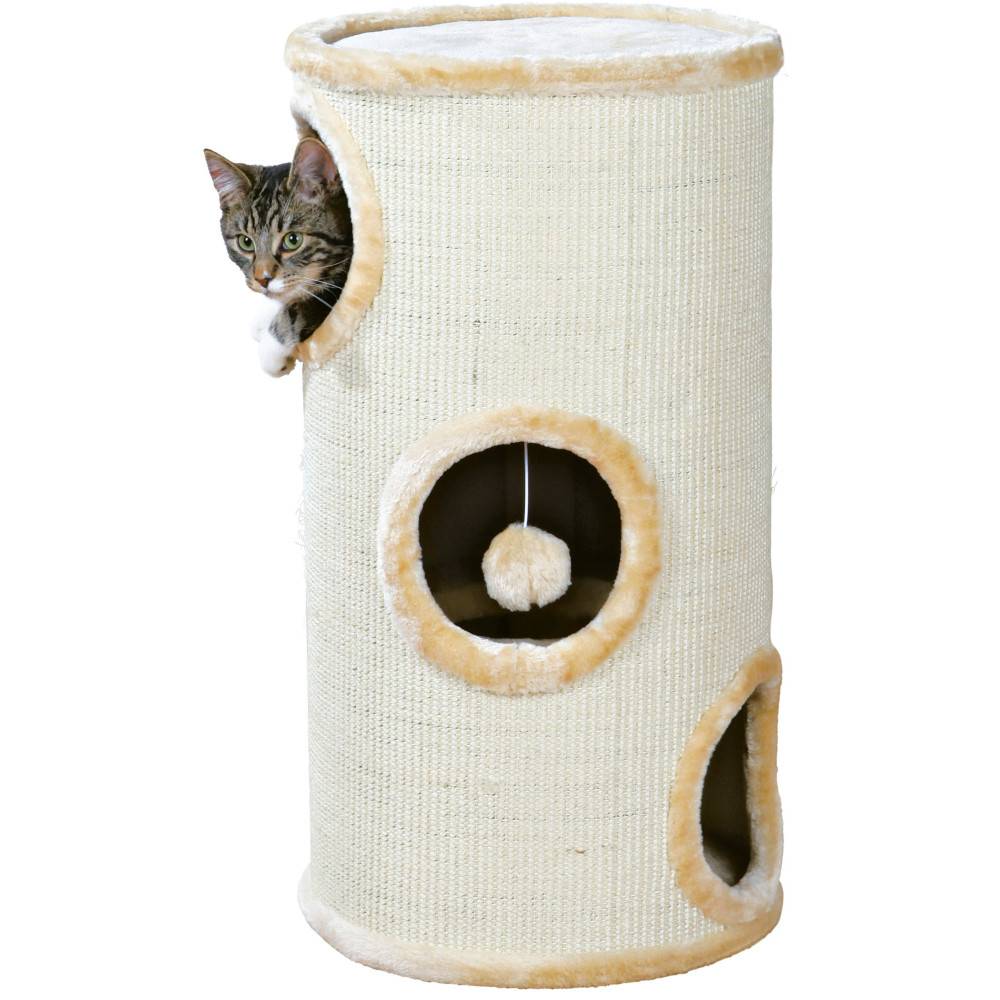 Trixie - Trixie - Arbre à chat tour Samuel. ø 37 cm x 70 cm de hauteur couleur beige. pour chat. - Image 1