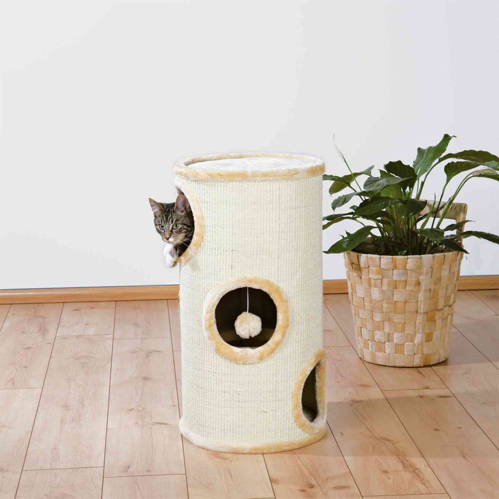 Trixie - Trixie - Arbre à chat tour Samuel. ø 37 cm x 70 cm de hauteur couleur beige. pour chat. - Imagen 2