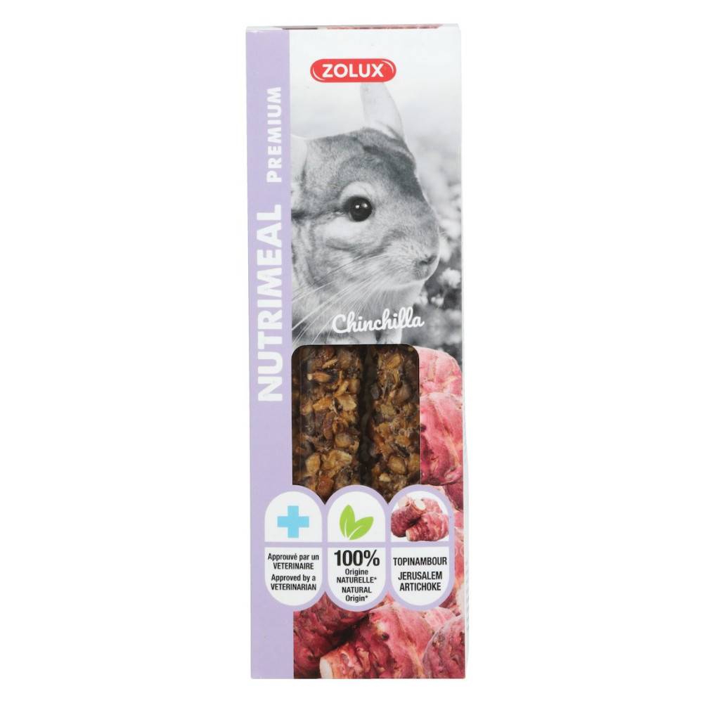 Zolux - zolux - Friandises 2 sticks premium topinambour pour chinchilla, pour rongeur - Imagen 3
