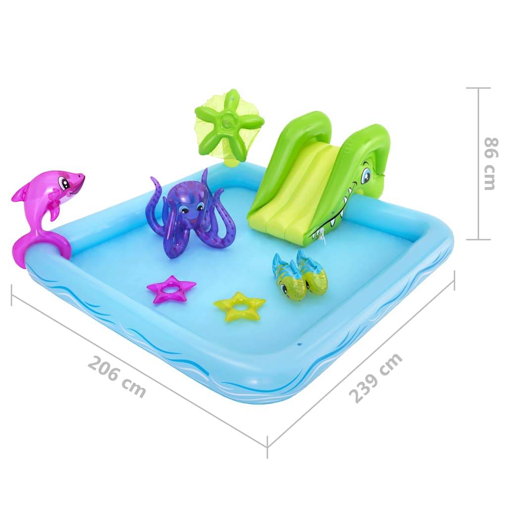 Piscine autoportante  Prolenta Multicolore  239 X 206 X 86 cm  - P87209M - Image 10