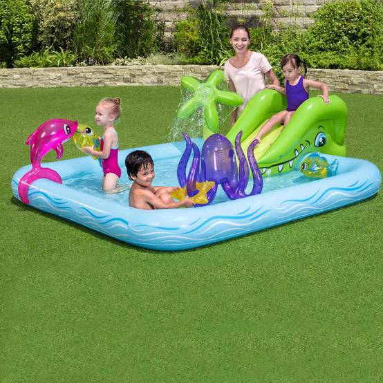 Piscine autoportante Prolenta Multicolore 239 X 206 X 86 cm - P87209M - Image 6