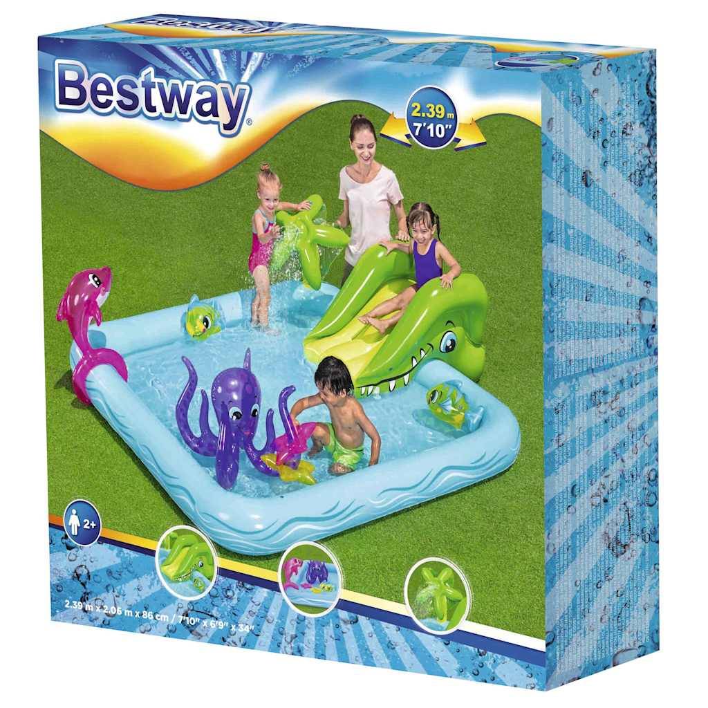 Piscine autoportante  Prolenta Multicolore  239 X 206 X 86 cm  - P87209M - Image 9