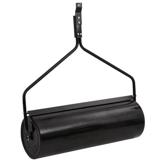 Vidaxl - Rouleau de jardin et de pelouse à tirer avec pinces aérateur noir 63 L en fer vidaXL 3308005 - Image 7