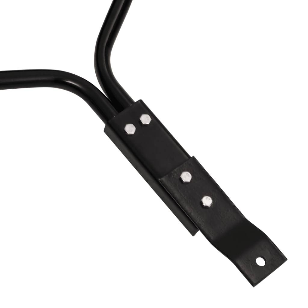 Vidaxl - Rouleau de jardin et de pelouse à tirer avec pinces aérateur noir 63 L en fer vidaXL 3308005 - Image 6