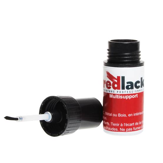 Peinture flacon retouche Rouge carmin RAL 3002 Brillant multisupport Redlack - Image 2
