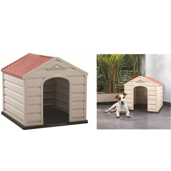 Niche pour Chien 68 X 61 X 58 CM Polypropylène Confort thermique PUPPY - Imagen 3