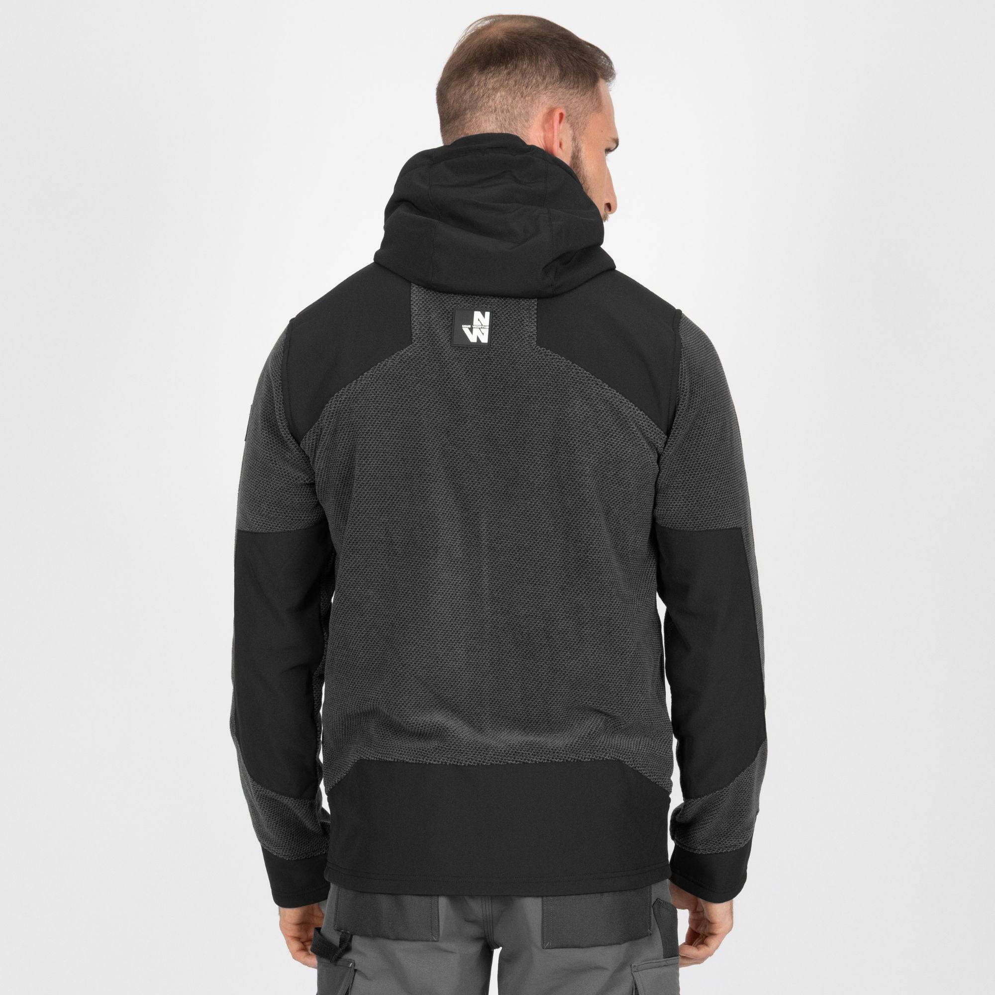 Nineworths - RANDY - GILET DE TRAVAIL - 1065 | Anthracite - Image 3